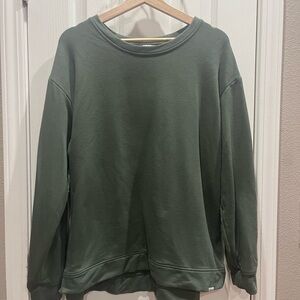 Orvis Green Crewneck Sweatshirt Relaxed Fit